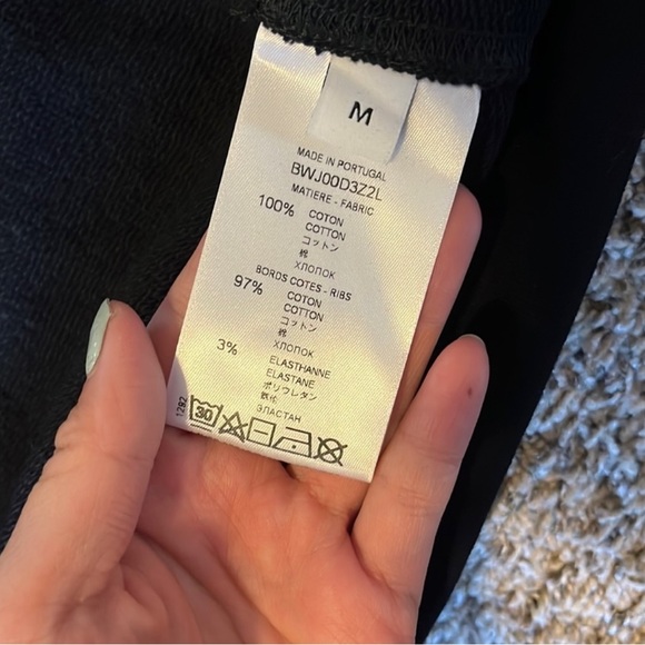 💥PRICE DROP💥‼️GIVENCHY CROP black SWEATSHIRT 💯Authentic TOP‼️🥰⚡️✨🌟🔥💥⚡️💫⭐️ - Picture 4 of 12